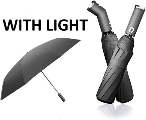 Picture of auto open Umbrella Portable Travel Umbrella for Rain Big Size 3 Fold with Auto Open and Close Umbrella