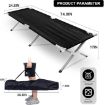 Picture of Folding Single Person Bed Sleeping Cots Portable Beach Bed  Portable Camping Cot