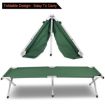 Picture of Folding Single Person Bed Sleeping Cots Portable Beach Bed  Portable Camping Cot