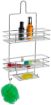 Picture of Stainless Steel Multipurpose Storage Rack 3 Tier Bathroom Shelf Hanging Shower Head Caddy Holder Organizer Wall Mounted Organizer Storage for Shampoo Conditioner Soap Bathroom Rack Stand Steel