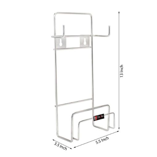 Picture of SS Patli Belan Stand Stainless Steel Rolling Pin Chakla Belan Stand Stand for Kitchen with Stainless Steel