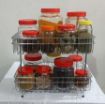 Picture of SS 2 Layer Trolly Vegetable Trolly Kitchen Trolly Modern Storage Rack Vagetable Basket Trolly Double Layer Multipurpose Trolly Storage Rack