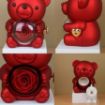 Picture of Bear Ring Box Rose Bear Gift box
