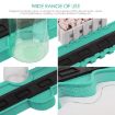 Picture of RULER SCALE 10 inch Plastic Contour Gauge Super Master Outline Measuring Plastic Ruler for Corners  MEASURING SCALE