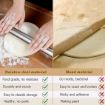 Picture of Stainless Steel Rolling Pin SS ROLLING PEN Nonstick Rolling Pin