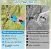 Picture of Cordless Electric Pruning Shears Tree Branch Pruner Scissors Tree Branch Cutter tree cutter