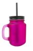 Picture of 3 PIS MASON JAR Glass Color Mason Jar Sipper with Lid & Straw MASSON JAR MASON JAR MASOON JAR