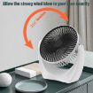 Picture of Handheld Fan USB Rechargeable Desktop Fan Mini Personal Fan NEW DESK FAN