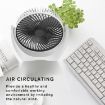 Picture of Handheld Fan USB Rechargeable Desktop Fan Mini Personal Fan NEW DESK FAN
