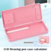 Picture of LCD Writing Tablet Pencil Box with Calculator  LCD Writing Tablet   Pencil Box LCD Pencile Case with Calculator