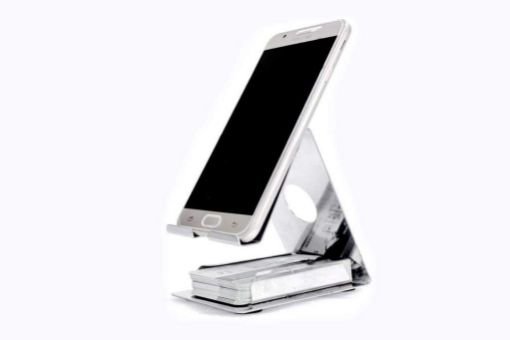 Picture of SS Mobile and card holder mobile holder for home mobile stand holder for home phone stand phone stand holder for table phone stand for online classes phone stand holder