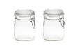 Picture of Swing Jar 750 ml Glass Jar and Container  Swing Cap  Square - Leak Proof Rubber  Gasket and Hinged Lid  Glass for Multi-Purpose use Whiskey