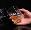 Picture of Small Tumbler Round Glass glass Whisky Glasses Gifts Portable Juice glass Crystal Whiskey Glass glass Tumbler for Bourbon Cold Drinks glass