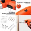 Picture of Electric Screwdriver Lithium Battery Rechargeable Drill Cordless Power Tools
