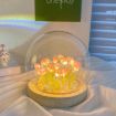 Picture of Tulip Lamp Tulip Night Light Flower Bedside Sleeping Light Tulip Table Lamps