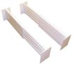 Picture of Expandable Drawer Divider and Organizer   Adjustable Household Separators for Kitchen  Dresser  Bedroom Bathroom