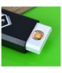 Picture of Portable USB Charging Lighter Cigarette Smokeless  Lighter Windproof Rechargeable Flameless Lighter Black