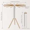 Picture of wooden Tripod Clothing Stand cloth stand tripod