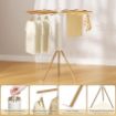 Picture of wooden Tripod Clothing Stand cloth stand tripod