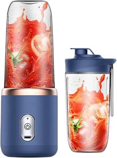 Picture of Portable Juicer Fruit Blender Electric Juice Machine Portable Juicer Blender with Shaker Bottle  mini Blender For Juices