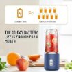 Picture of Portable Juicer Fruit Blender Electric Juice Machine Portable Juicer Blender with Shaker Bottle  mini Blender For Juices