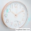 Picture of Silent Quartz Decorative Latest Wall Clock Non-Ticking Classic Clock Battery Operated Round Easy to Read
