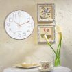 Picture of Silent Quartz Decorative Latest Wall Clock Non-Ticking Classic Clock Battery Operated Round Easy to Read