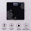 Picture of LCD Display Bathroom Health Weighing Scales  weight machine for human body
