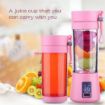 Picture of Portable Electric Juicer 4 blade with 2 USB cable for Office Travelling kids Rechargeable blender grinder