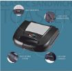 Picture of Sandwich Maker Toaster Non-Stick Plate and Easy Locking System Stainless Steel Sandwich Maker