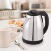 Picture of Electric Kettle Automatic Stainless Steel Electric Kettle Heavy Body Extra Large Cattle With Handle Hot Water Pot Portable Boiler Tea Coffee Warmer Heater Cordless Electric Kettle