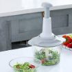 Picture of Hand Press Chopper  Present Food Chopper Large Manual Hand-Press Vegetable Chopper Mixer Cutter push chopper