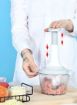 Picture of Hand Press Chopper  Present Food Chopper Large Manual Hand-Press Vegetable Chopper Mixer Cutter push chopper