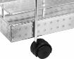 Picture of SS 3 Layer trolley stainless steel fruit trolley 3 layer kitchen trolley stainless steel kitchen trolley 3 layer kitchen rack Vegetable Onion Trolley Steel 3 Layer Kitchen Trolley Rack Vegetable Basket Vegetable Stand Rack