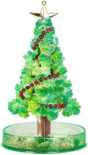 Picture of CRISMAS TREE Christmas TREE MAGIC TREE GREEN TREE  Magic Growing Crystal Christmas Tree