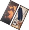 Picture of Vintage Feather Dip Ink Pen Ink Pen Feather Fountain Pen