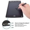 Picture of Writing pad for Kids with 8.5 inch LCD Display for Kids Learning   8.5 inch LCD Writing Tablet Best Gift Electronic Drawing and Writing Board for Kids & Adults