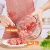 Picture of ABS Stainless Steel and PlasticElectric Meat Grinders with Glass Bowl  250W Meat Grinder
