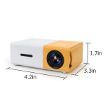 Picture of Mini Projector LED micro projector home party meeting theater projector