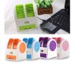 Picture of Mini Fan portable mini USB electrical travel table desk fold able cooling fan air water cooler pump dual desk blowing air conditioner heating and cooling fan table mini fan blower desk lamp home cooler portable cooler fans blade air quality
