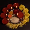 Picture of Water Sensor Led Diya Lamps for Pooja