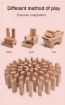 Picture of Wooden Stacking Tower  Tumling Tower Wooden Tumbling Tower   54 Pcs Blocks