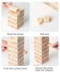 Picture of Wooden Stacking Tower  Tumling Tower Wooden Tumbling Tower   54 Pcs Blocks