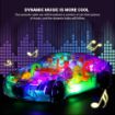 Picture of Gear Display Transparent Car Toy for Kids GAMING CAR  utomatic 360 Degree Rotating Transparent Gear Concept Car