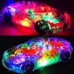 Picture of Gear Display Transparent Car Toy for Kids GAMING CAR  utomatic 360 Degree Rotating Transparent Gear Concept Car