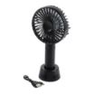 Picture of Portable Mini USB Battery Fan Air Cooling Handheld Fan Palm-Leaf Fan Personal Cooling Fans
