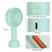 Picture of Portable Mini USB Battery Fan Air Cooling Handheld Fan Palm-Leaf Fan Personal Cooling Fans