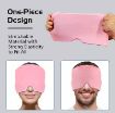 Picture of MIGRAINE RELIEF CAP Quick Relief From Sinus Pressure  Cold Compress Head Ice Pack for Headache