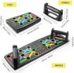 Picture of Push Up Board for Men Women Body Building Fitness Training Gym Workout Exercise Push Up Rack Board System Fitness Comprehensive Exercise Workout Training Gym Exercise Push-Up Stands EquipmentS