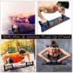 Picture of Push Up Board for Men Women Body Building Fitness Training Gym Workout Exercise Push Up Rack Board System Fitness Comprehensive Exercise Workout Training Gym Exercise Push-Up Stands EquipmentS